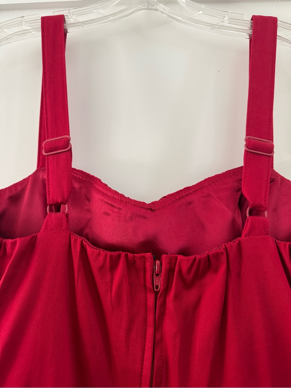 Pinup Couture Red & Black Vintage-Inspired Printed Swing Dress - Picture 5 of 6